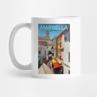 Marbella Old Town Andalusia Spain Mug